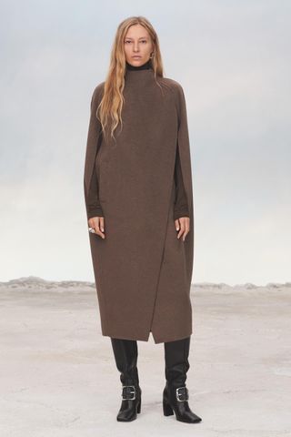 Zara, Double Faced Cape Coat Limited Edition