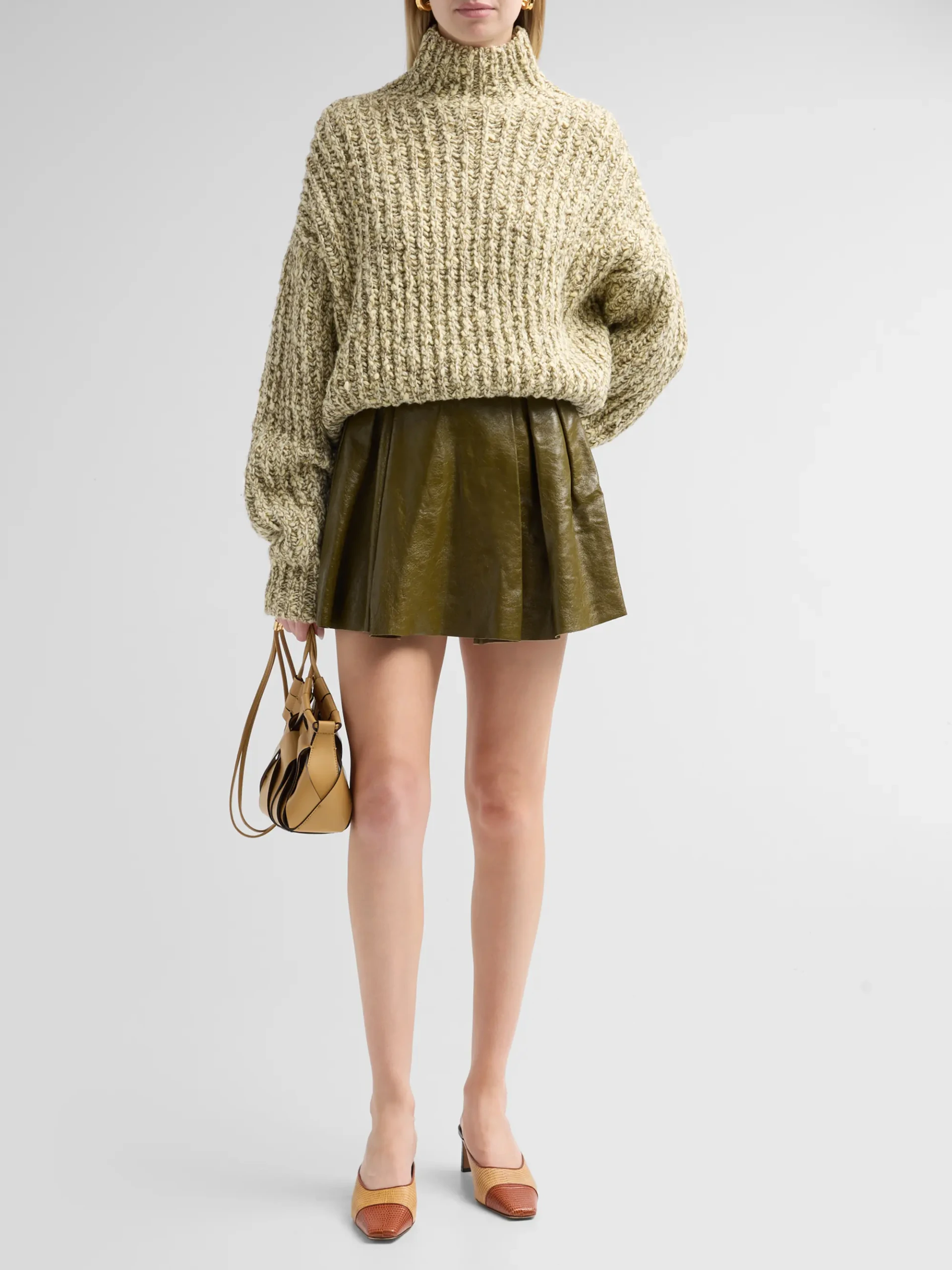 Albie Knit Turtleneck Sweater