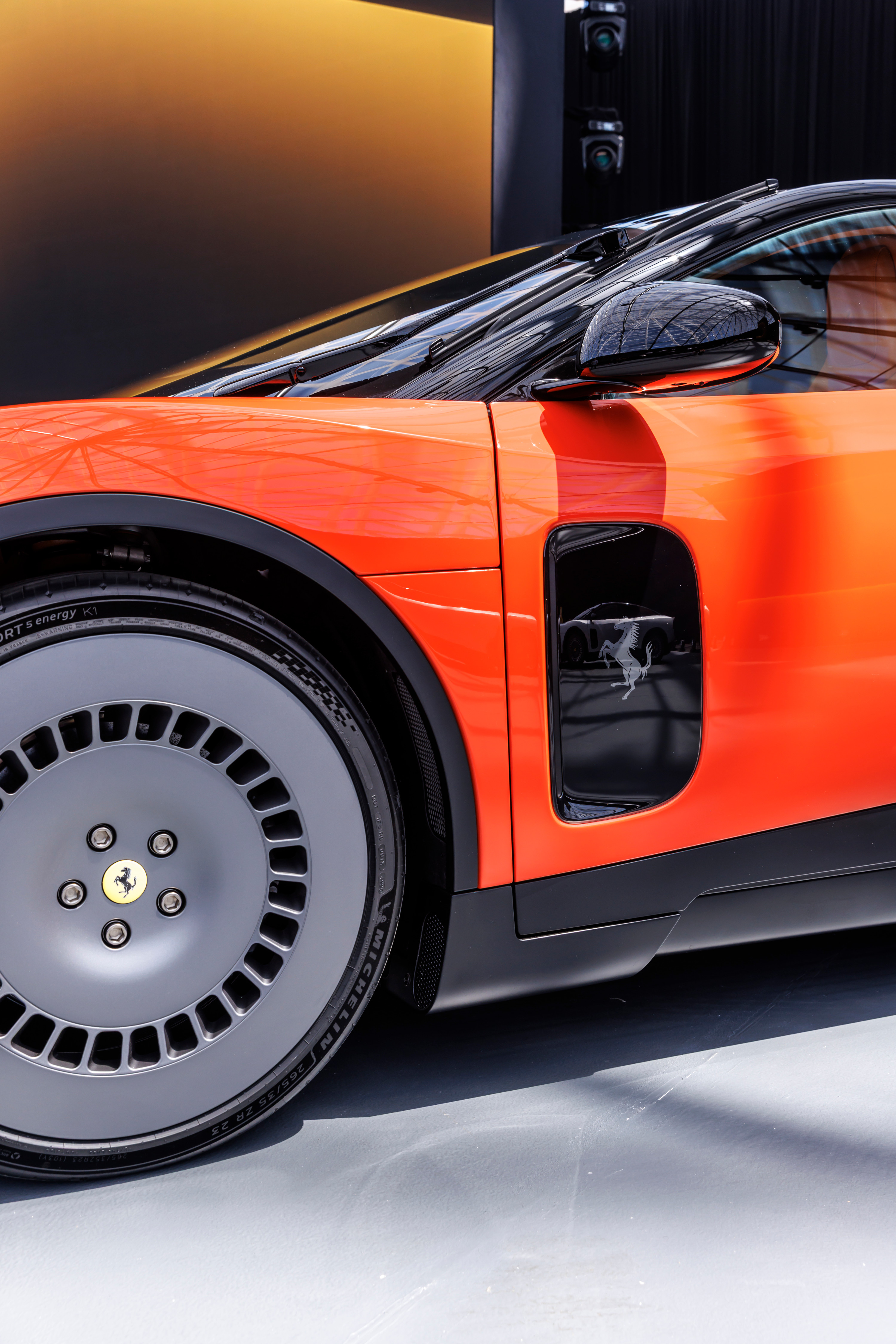Ferrari Luce design details