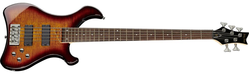 Harley Benton Marquess Sunburst Stain five-string