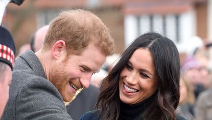 Prince Harry And Meghan Markle Visit Edinburgh