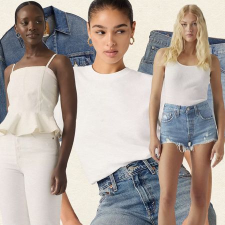 Collage Image of Spring Basics From Levi's&reg;