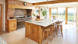 Churchwood Design in-frame pippy oak kitchen