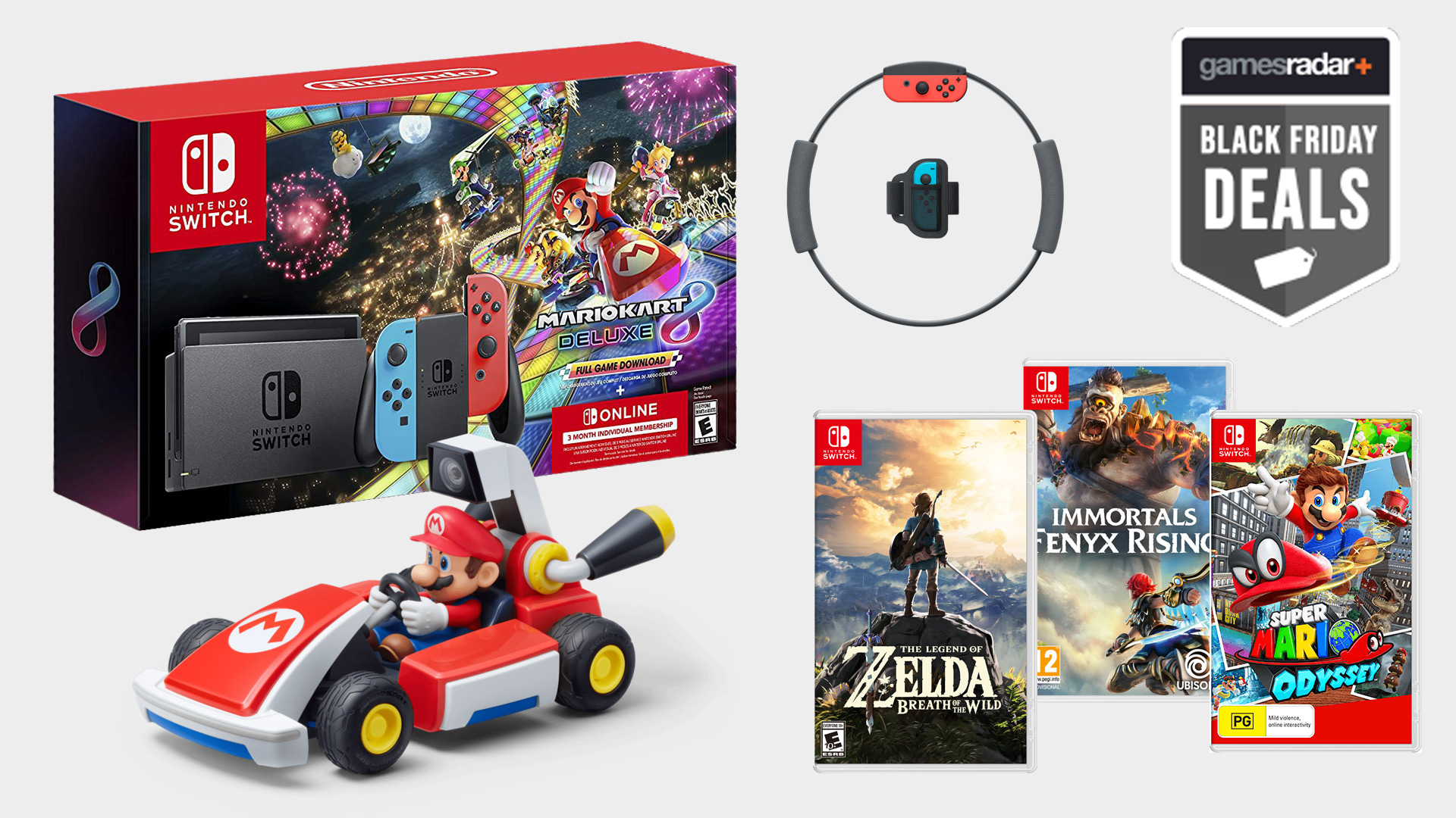 Black Friday Nintendo Switch deals are here - Mario Kart 8 bundle now available and big on games | GamesRadar+
