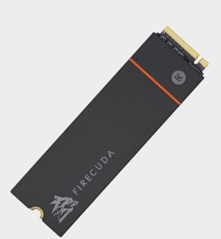 Seagate Firecuda 530 SSD on a plain background