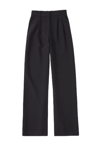 Abercrombie A&F Sloane Tailored Wide Leg Pants (Were $90) 