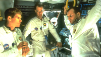 Apollo 13 (1995)
This space docudrama remains one of the most popular space films to-date. Starring Tom Hanks, Kevin Bacon, Bill Paxton, Gary Sinise and Ed Harris, Apollo 13 tells the harrowing tale of the Apollo 13 astronauts who had to abort their lunar landing and barely made it back home. 