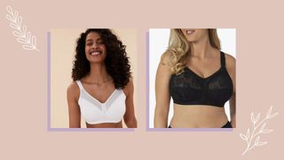 Women Cup Lace Underwired Non Paded Bra Soft Black & White   All Sizes availabal