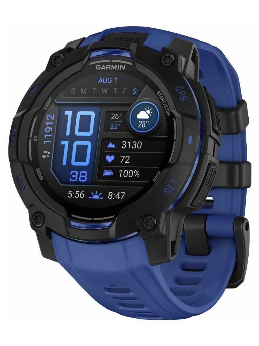 GarmiN Instinct 3 in Bolt Blue