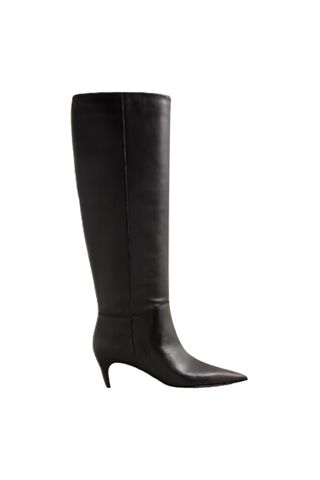 New Stevie Knee-High Pull-On Boots in Leather