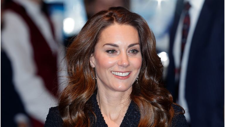 LONDON, UNITED KINGDOM - FEBRUARY 25: (EMBARGOED FOR PUBLICATION IN UK NEWSPAPERS UNTIL 24 HOURS AFTER CREATE DATE AND TIME) Catherine, Duchess of Cambridge attends a charity performance of "Dear Evan Hansen" in aid of The Royal Foundation at the Noel Coward Theatre on February 25, 2020 in London, England. (Photo by Max Mumby/Indigo/Getty Images)