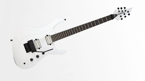 It lacks the maple top of its big bro, but the Chris Broderick Pro Series Soloist is still a seriously well-equipped shred guitar
