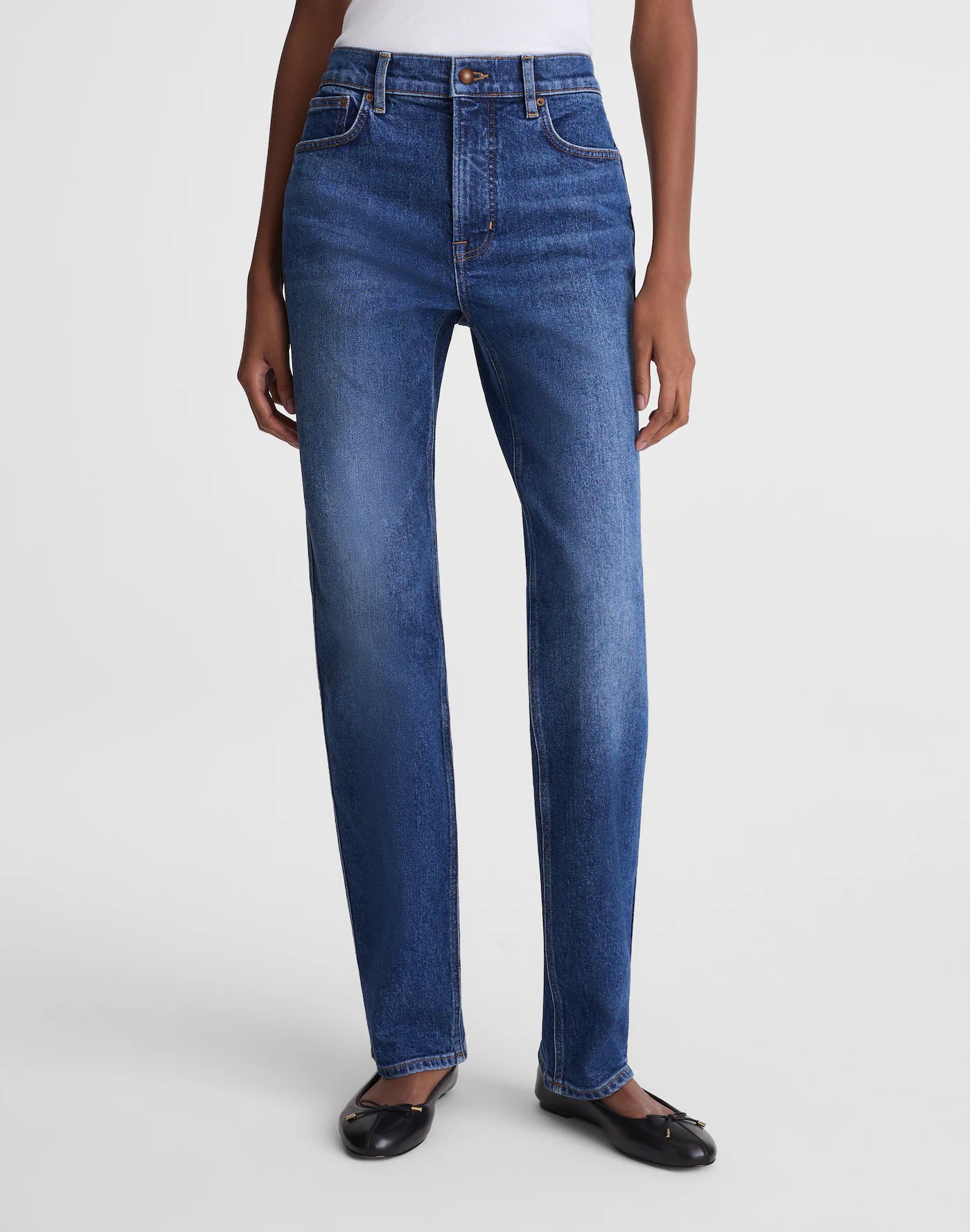 madewell, Circular Longline Straight Jean