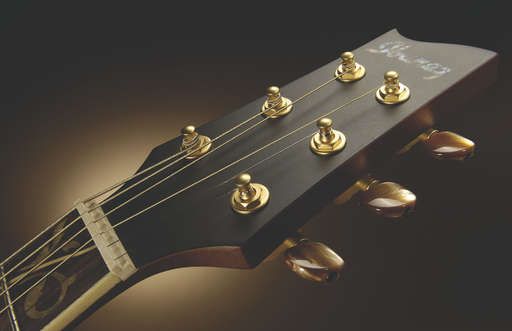 The only disappointing features of the EP9 are the tortoiseshell buttons on the tuners