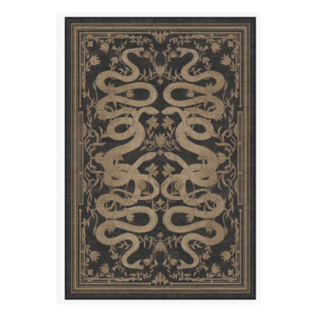 Martyn Lawrence Bullard Sumaya Soft Black Tufted Rug