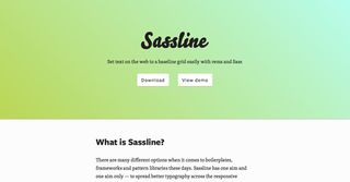 Sassline is based on a method used for setting text to a baseline when designing for print