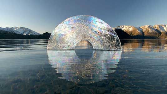 Sculptures that blend with nature