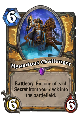 Hearthstone Mysterious Challenger