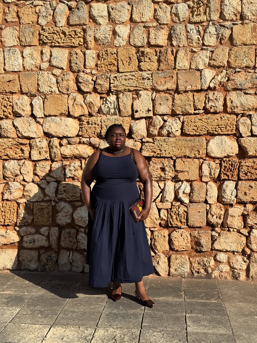 All navy outfits - influencer wearing