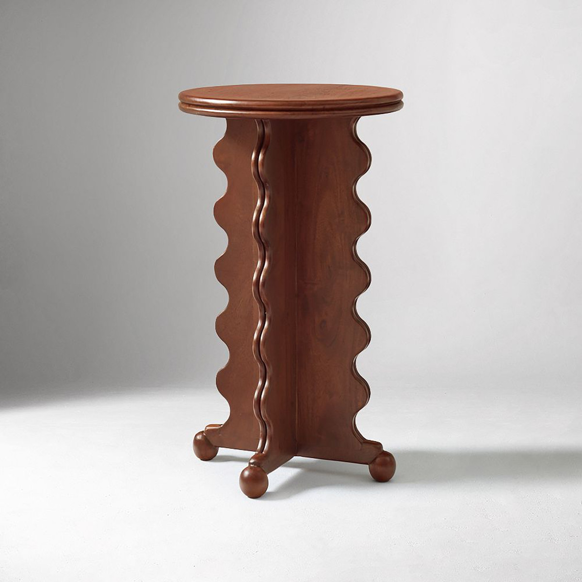West Elm, Pierce &amp;amp; Ward Scalloped Drink Table