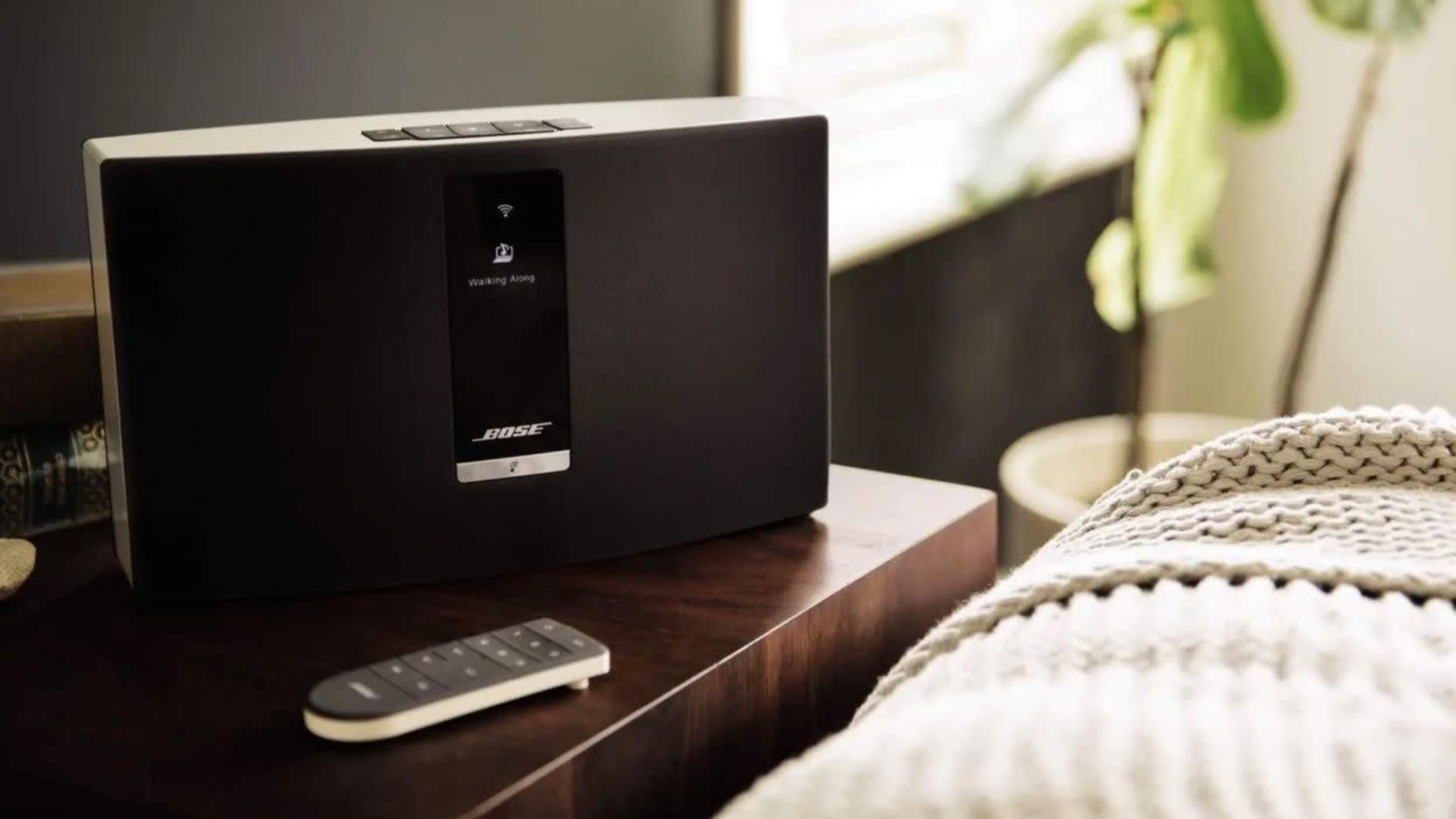 A Bose SoundTouch smart speaker in a press image.
