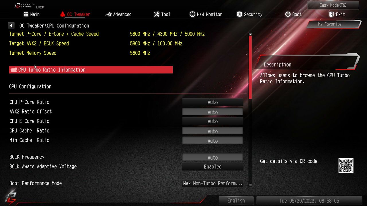 ASRock Z790 PG-ITX/TB4
