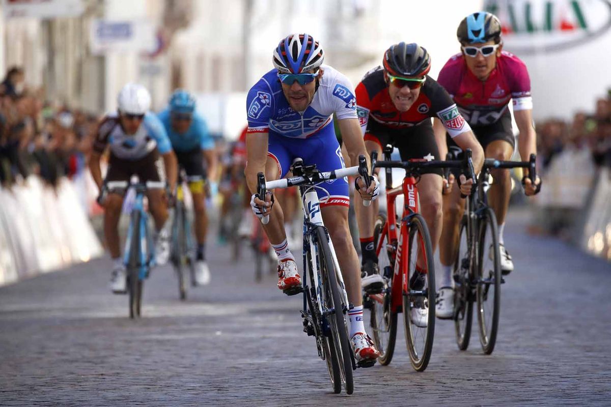 Thibaut Pinot (FDJ) wins the final stage of the Tour of the Alps.