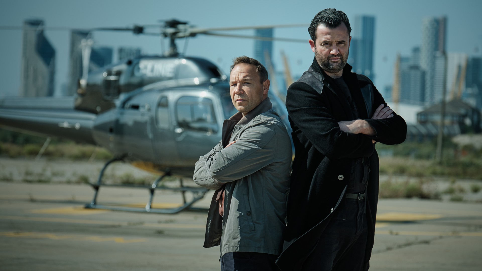 Code 404 Season 2 stars Daniel Mays and Stephen Graham