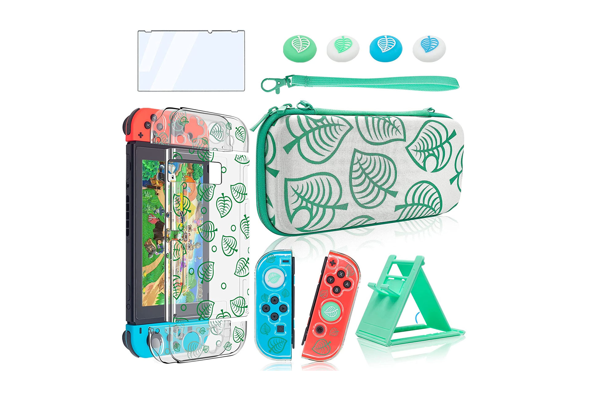 A product shots of the BRHE Animal Crossing Switch bundle