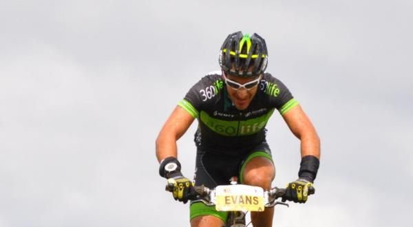 Kevin Evans shows sheer determination