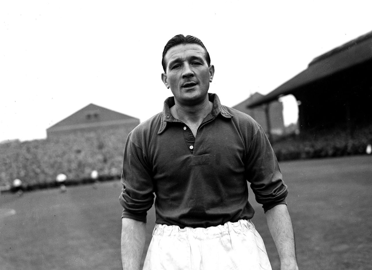 Liverpool player Bob Paisley, 1950