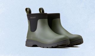 a photo of Ariat wellington boots
