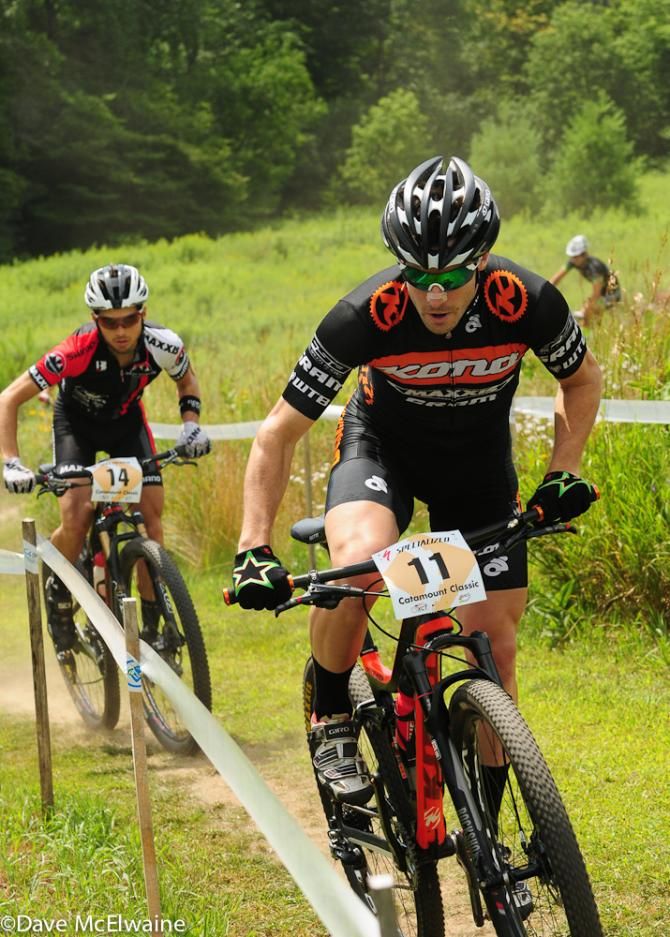 Spencer Paxson (Kona) leading the race