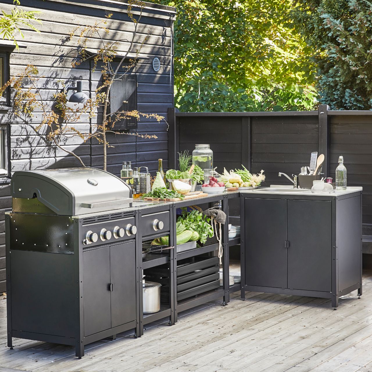 How to plan an outdoor kitchen – 10 key points to consider | Ideal Home