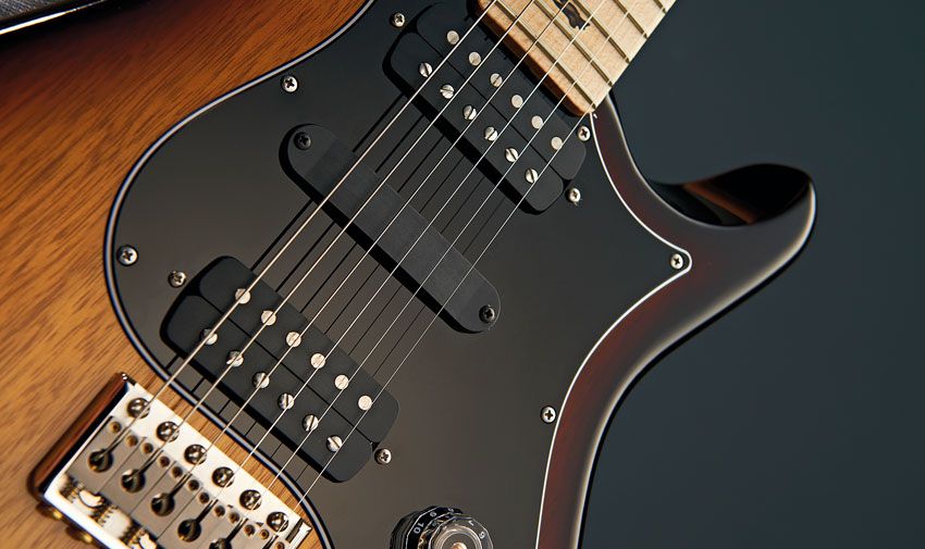 Based on PRS's 408 Bass humbuckers, the bridge pickup was specially voiced for Brent Mason