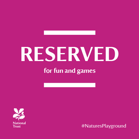 The National Trust branding