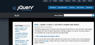 The docs are still being worked up, but the feature line-up in jQuery 1.8 is impressive