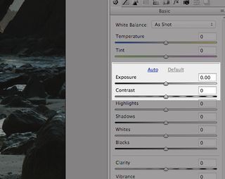 Photoshop techniques: Exposure and contrast sliders