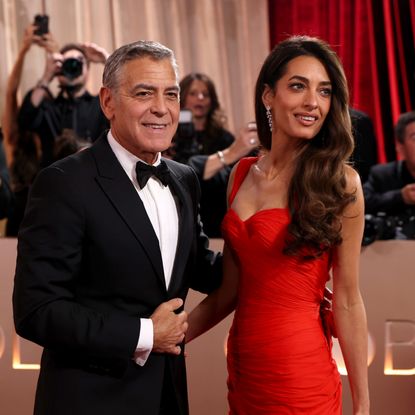 amal and george clooney golden globes 2026 