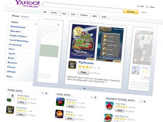 Yahoo app search engine launches in UK
