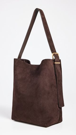 Madewell Suede Essentials Bucket Tote