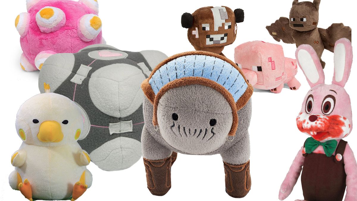 video game stuffed animals