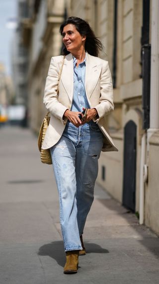 An image of one of the 32 ways to style jeans