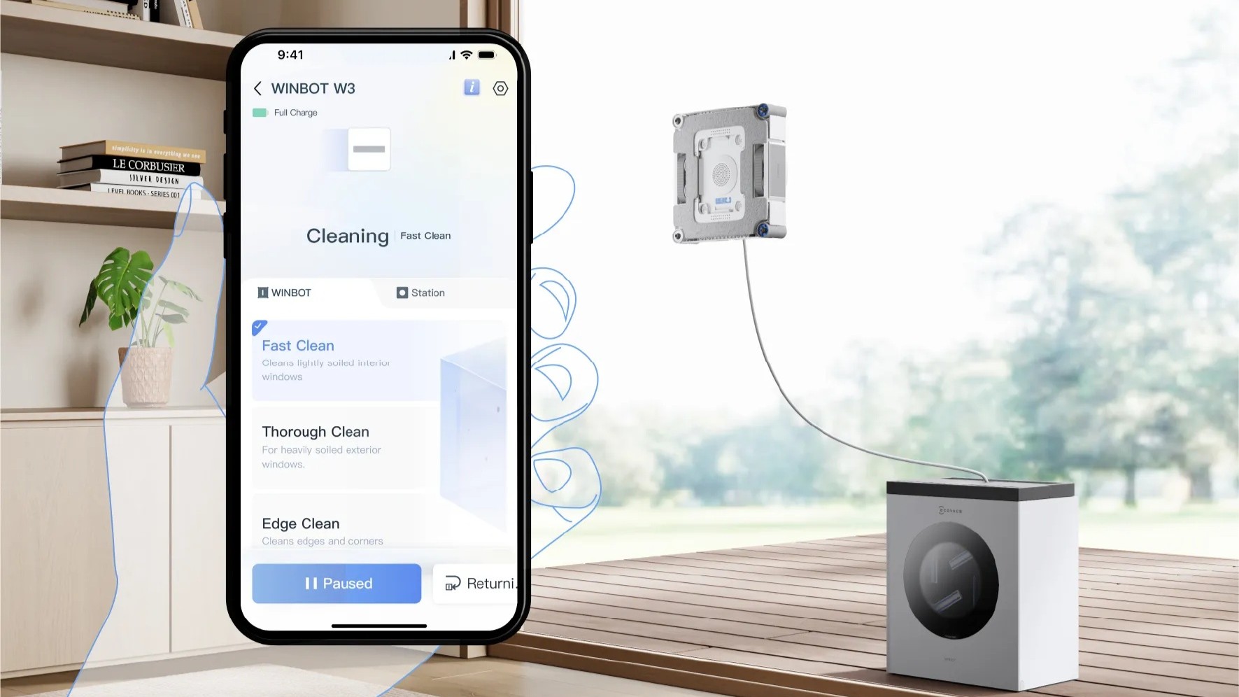 Ecovacs Winbot W3 Omni