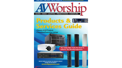 AV Worship Products &amp; Services Guide