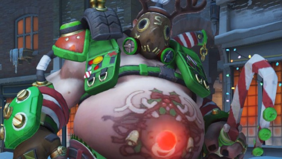 Christmas Tracer fan skin