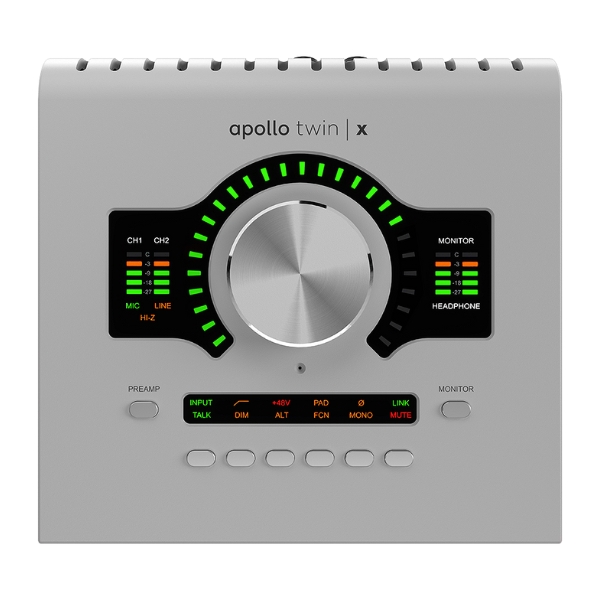 A Universal Audio Apollo Twin X audio interface
