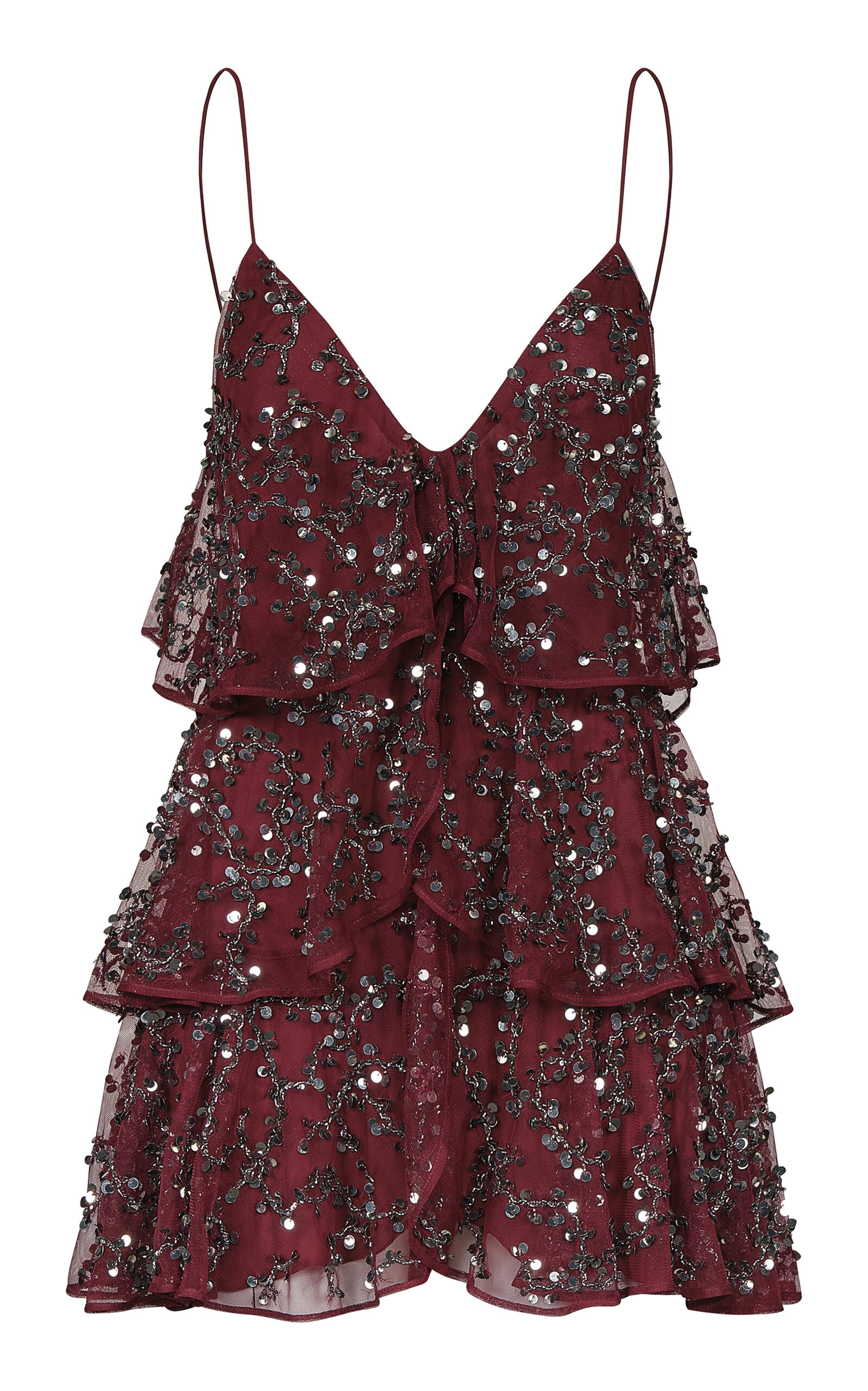 Fluvial Adventure Embellished Mini Dress