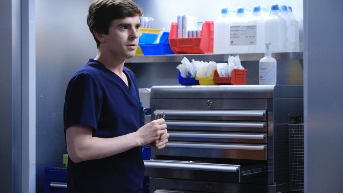 Freddie Highmore in The Good Doctor