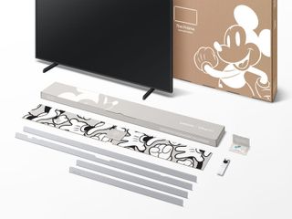 Samsung Frame Tv Disney edition packaging